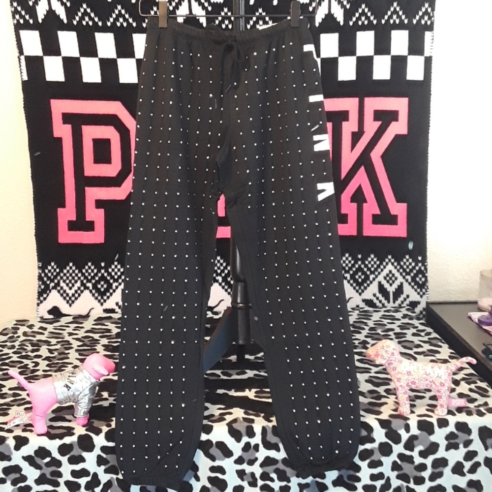 Pink Bling Campus Pant